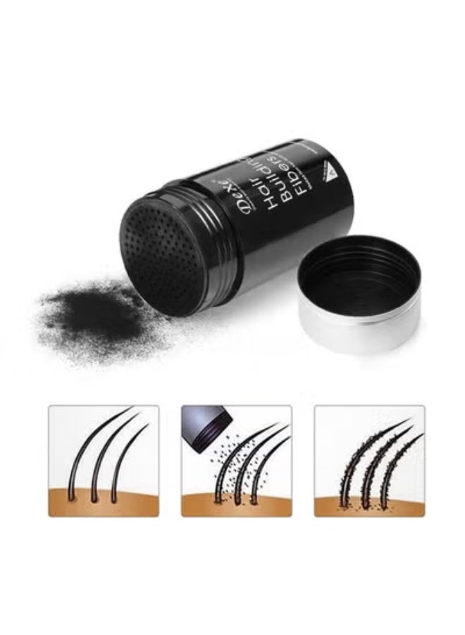 Dexe Hair Building Fibers Black 22grams - Image 4