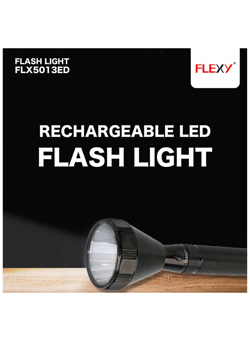 فليكسي مصباح يدوي LED قابل لإعادة الشحن، هيكل من الألومنيوم CREE LED  - Image 4