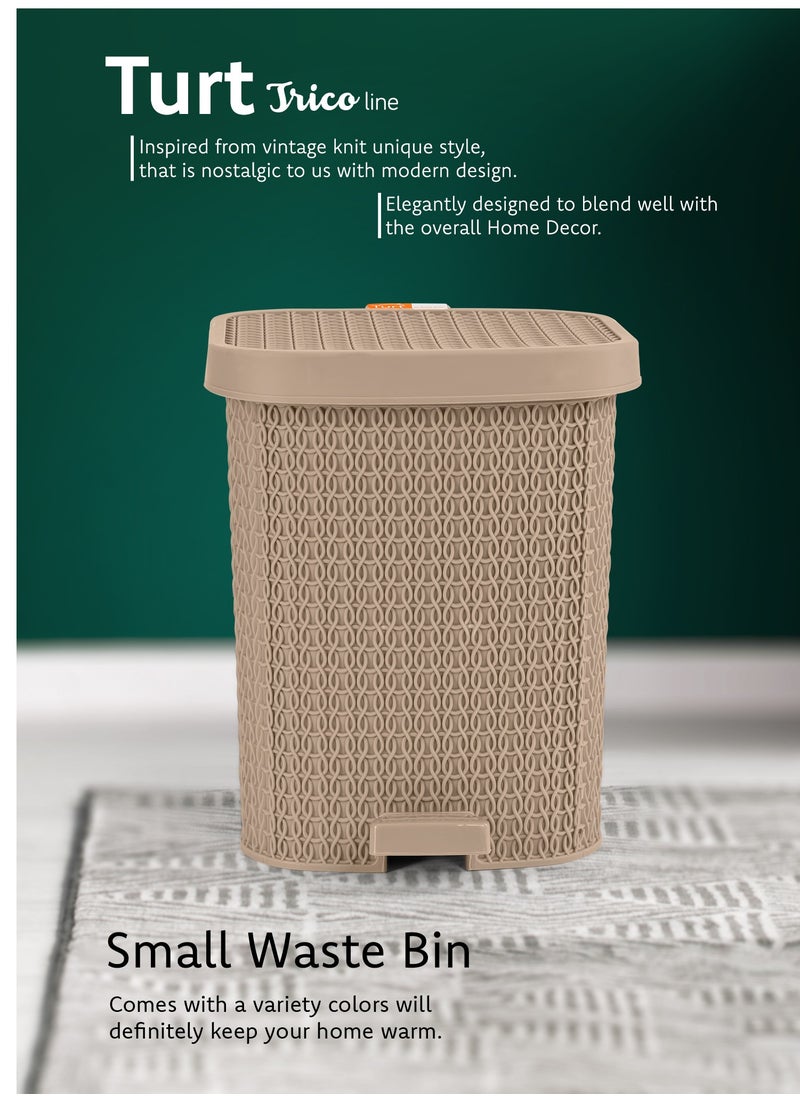 Turt Turt Step-on Waste Bin with Pedal 7 Ltr  - Image 1