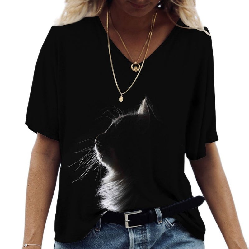 2024 T-Shirt Independent Station Women'S Short-Sleeved Wish Spot Temu - Image 3