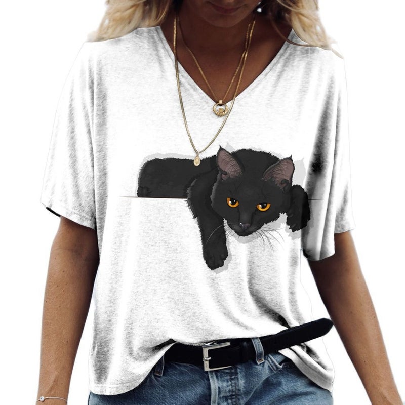 2024 T-Shirt Independent Station Women'S Short-Sleeved Wish Spot Temu - Image 5