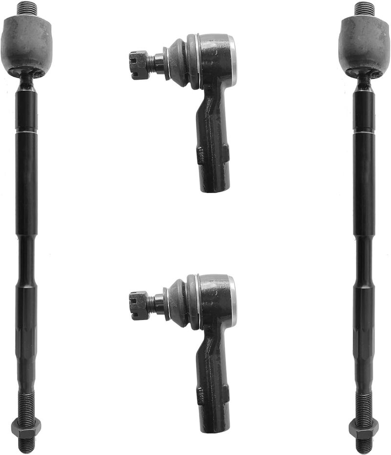 HHCM 4pc Front Outer and Inner Tie Rod End Kit for Honda Odyssey 2011-2017 - Image 1