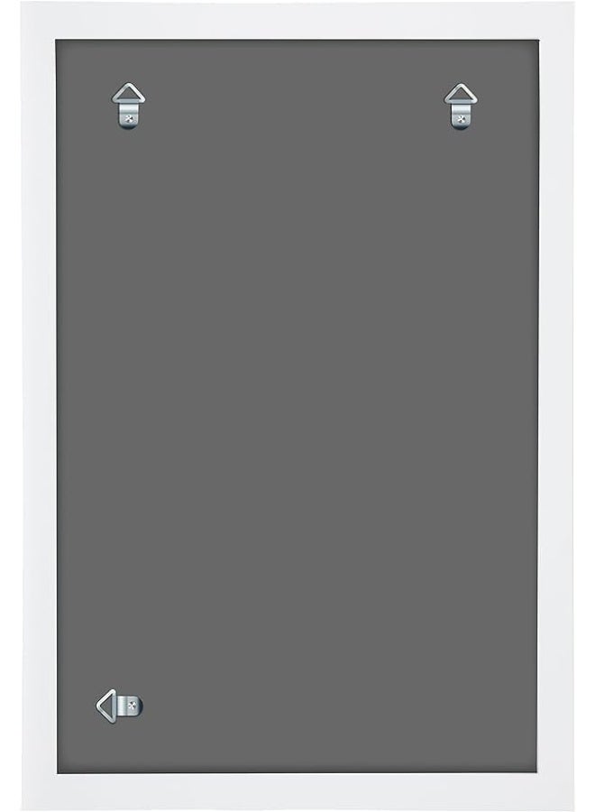 Gallery Solutions  20x30  White Wood Wall Mount Poster Frame  Enhance Your Space with LargeScale Art Display  Rectangular Wall Mount  Hanging Frame  Home Accents  Interior Design - Image 4