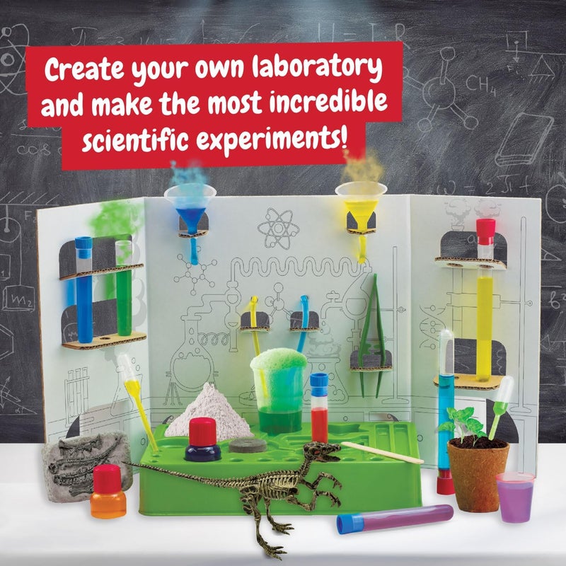 ساينس 4 يو صندوق التجارب العلمية Science4you للأطفال من سن 6 سنوات - لعبة علمية مع تجارب للأطفال من سن 6 سنوات، قم بتخصيص مختبرك، لعبة، هدايا للأولاد والبنات من سن 5 و6 و7 و8+ سنوات - Image 2