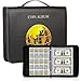 Fubeasi Coin Collection Holder Album Book 200 Pockets for Coins 30 Pockets for Paper Money and Stamps Collector Supplies Binder - Image 3