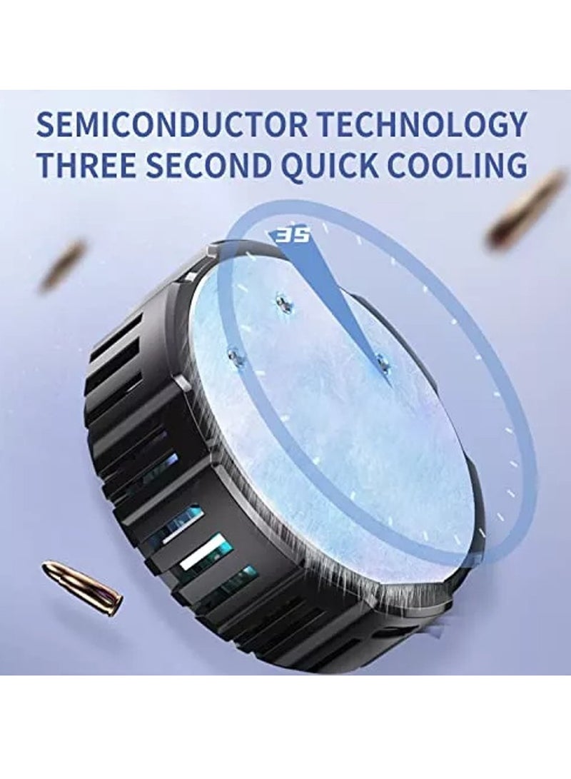 Loquat Magnetic Phone Cooler for iPhone/iPad/Android Phone Cooling Fan with RGB - Image 5