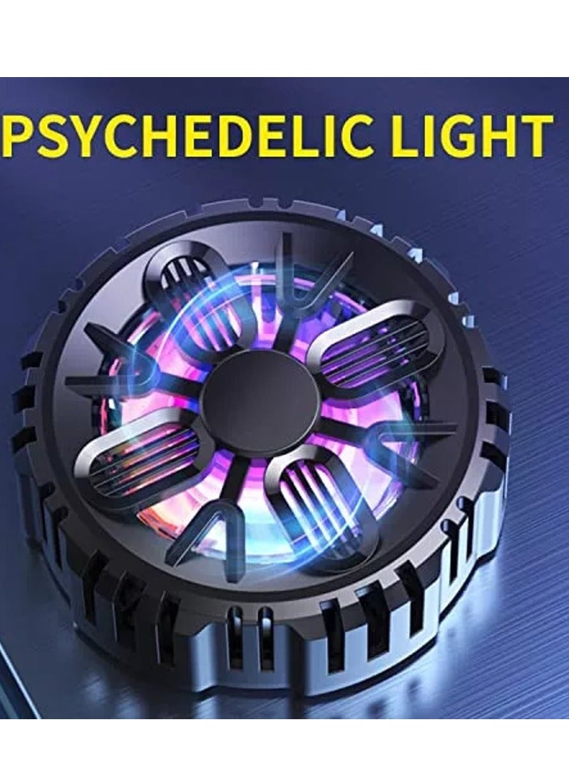 Loquat Magnetic Phone Cooler for iPhone/iPad/Android Phone Cooling Fan with RGB - Image 4