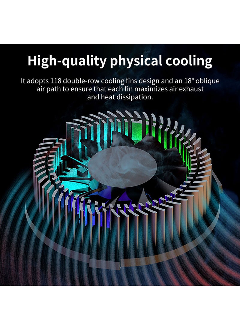 RECTO - Mobile Phone Cooler for Magsafe, iPad Cooler, Tablet Cooler, Game Cooler Fan for PUBG, Designed for iPhone and Android, Semiconductor Heatsink Without Noise for Live Streaming and Vlog - Image 1