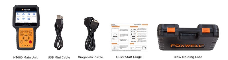 FOXWELL NT680 All System OBD2 Diagnostic Code Reader Engine Transmission Airbag - Image 3