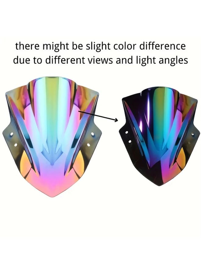 Red Motorcycle Windshield for Ninja 300 EX300 Anti Fog Easy Installation 2013 2017 - Image 3