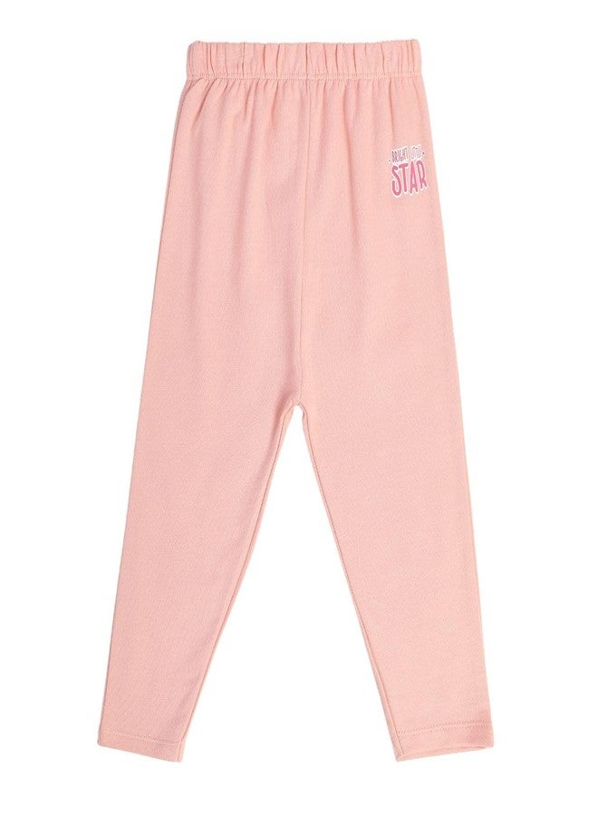 miniklub Baby Girls Full Length Multi Color Knit Legging, Pack Of 2 (3-6M) - Image 3