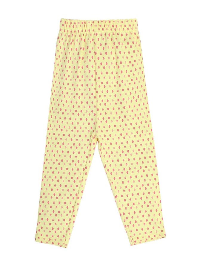 miniklub Baby Girls Full Length Multi Color Knit Legging, Pack Of 2 (3-6M) - Image 4