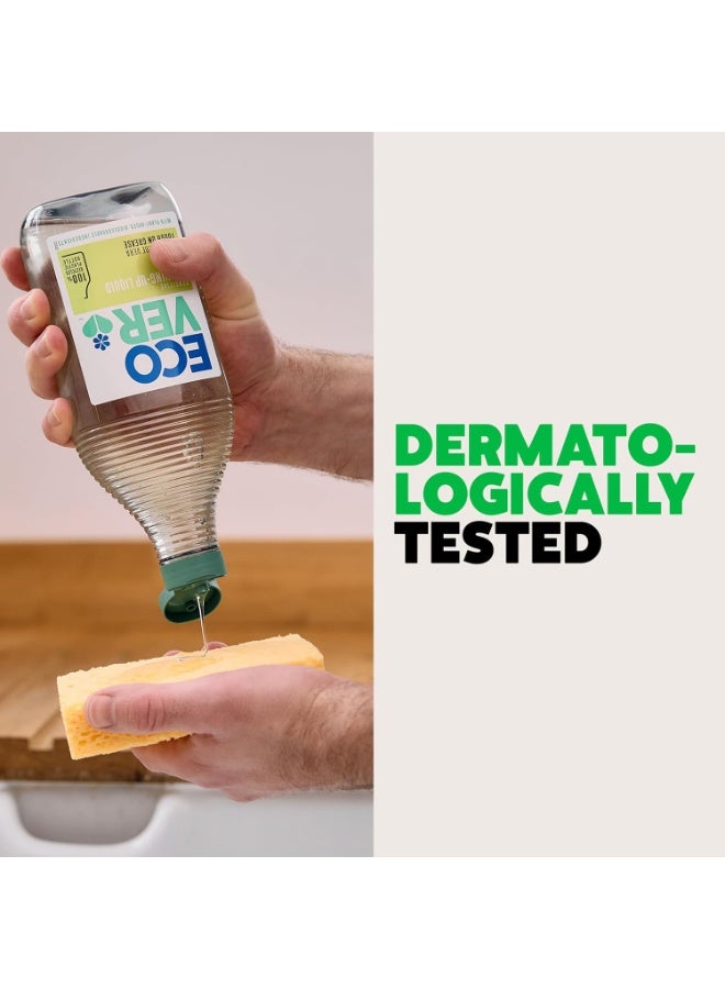 ecover Washing Up Liquid Refill Washing Up Soap Tough On Grease And Grime Fresh Camomile & Clementine Scent 5L - Image 4