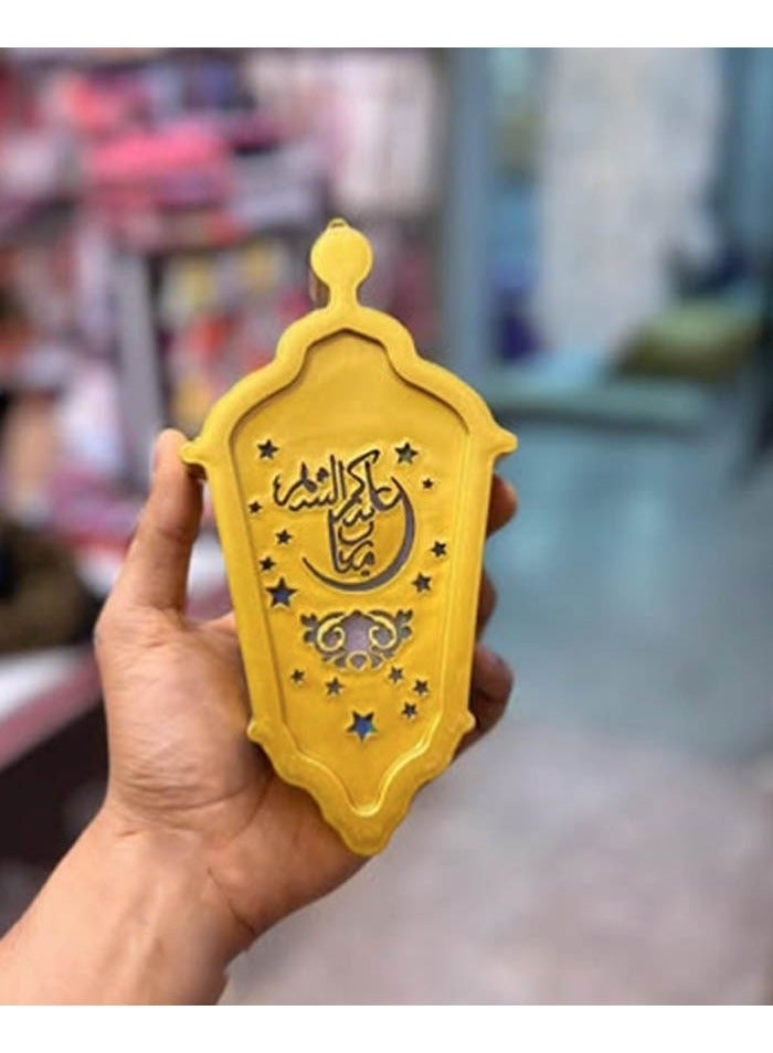 co arma Ramadan lanterns, golden, black - Image 1