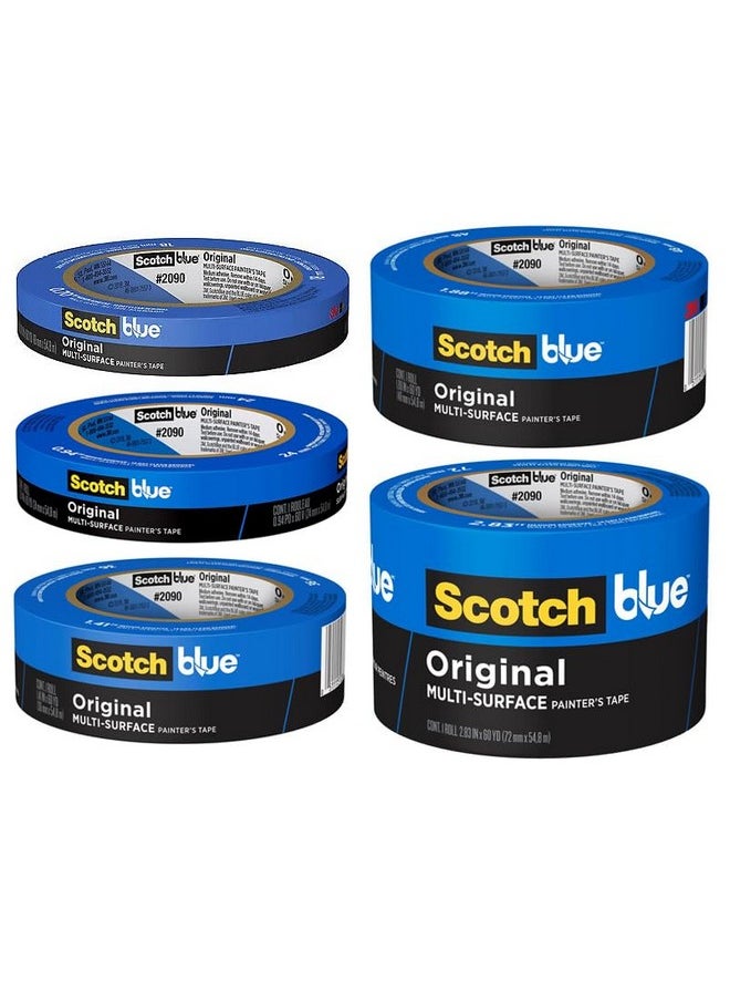 Scotch  Scotch 2090 Blue Painters Tape 1 In. X 60 Yds. (Blue)  - Image 4
