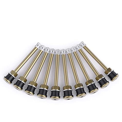 CKAuto TR572 Brass Commercial 334 Valve Stems for Rim 625 10 Pack