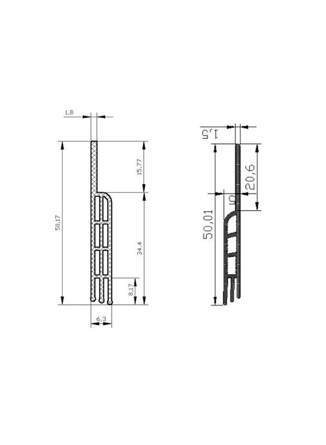 Bluejw Door Slit Door Bottom Special Door Barrier Sealing Strip Baffle Anti-cockroach American Style Anti-theft Door Anti-wind Anti-smoke Flavor Anti-insect Artifact  - Image 5