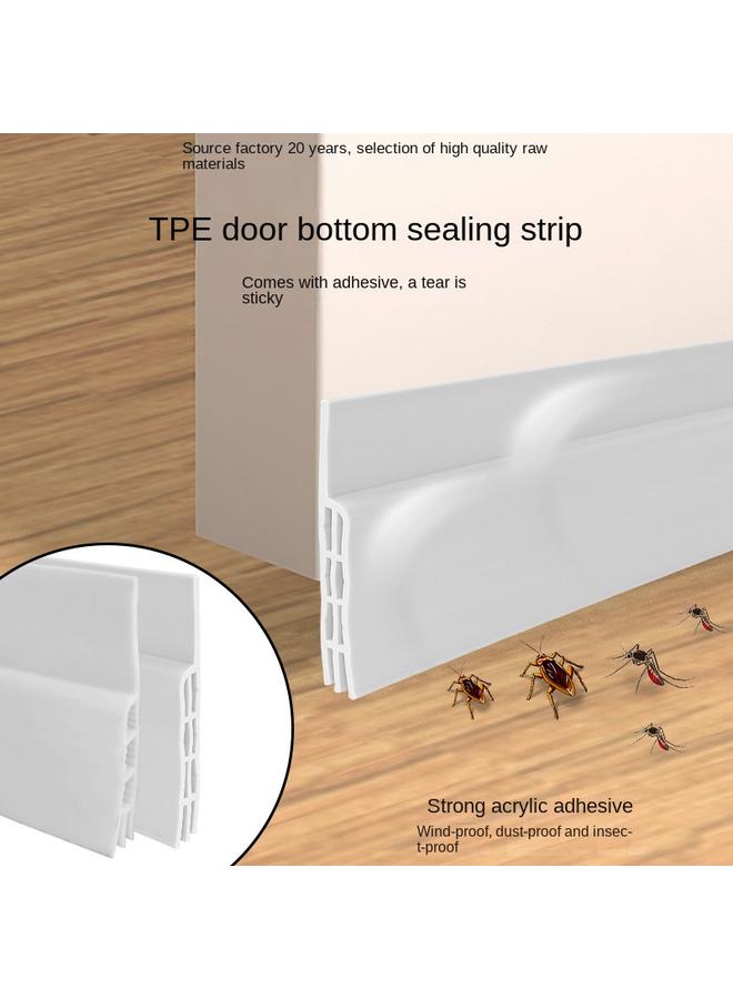 Bluejw Door Slit Door Bottom Special Door Barrier Sealing Strip Baffle Anti-cockroach American Style Anti-theft Door Anti-wind Anti-smoke Flavor Anti-insect Artifact  - Image 1