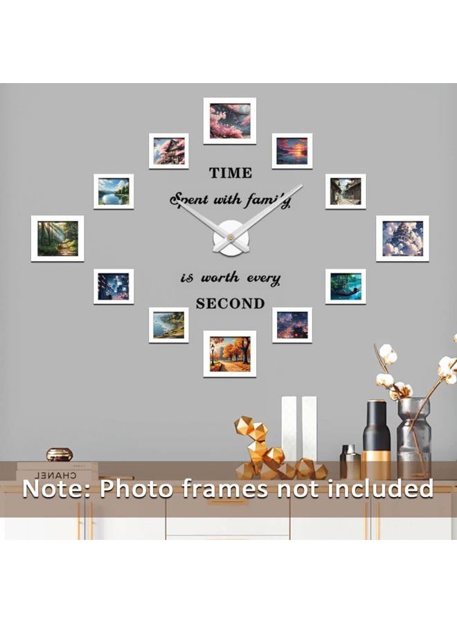 VANGOLD Large Wall Clock Hands, 3D DIY Clock Hands Needles with Clock Mechanism for Home Decor Wall Decoration - Image 2