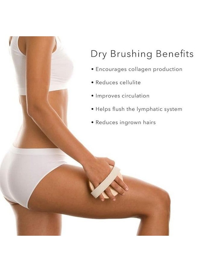 MATSON Wooden Bath Brush with Massaging Nodes for Dry brushing | Wet and Dry Bath Brush for Cellulite and Lymphatic, Suitable for all skin types - Image 4