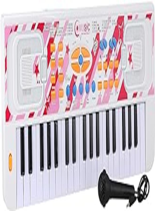 Electronic Keyboard 37 Keys With Microphone 