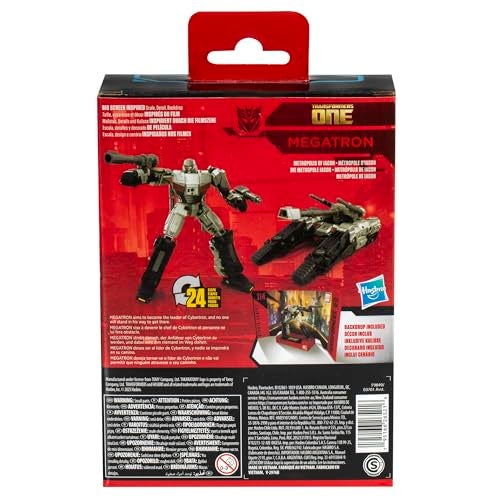TRANSFORMERS ألعاب ترانسفورمرز سلسلة الاستوديو ديلوكس 114 ميغاترون، تمثال عمل متحول بطول 4.5 بوصة، 8+ - Image 4