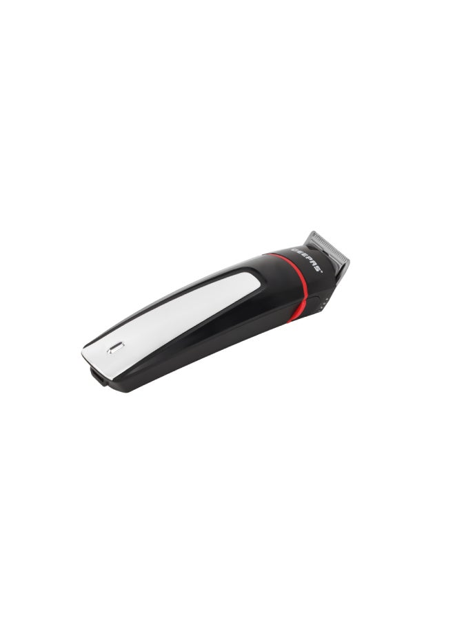 GEEPAS 7 in 1 Grooming kit Precision Trimmer|  with 600mAh Li-ion battery| Hair Clippers, Grooming Kit with Stand| Charging Indicator, Interchangeable Heads for Shaving, Detailing, Grooming Beards, Stubble, Nose and Body| 1-Hour Working Time, USB Charging| 2 Years Warranty | GTR8128N Black - Image 3