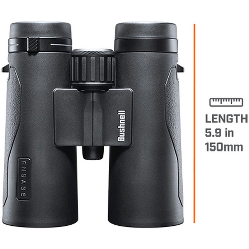 Bushnell Bushnell Engage X 10x42mm Binoculars, IPX7 Waterproof and Lightweight Binoculars for Hunting, Travel, and Camping in Black  - Image 3