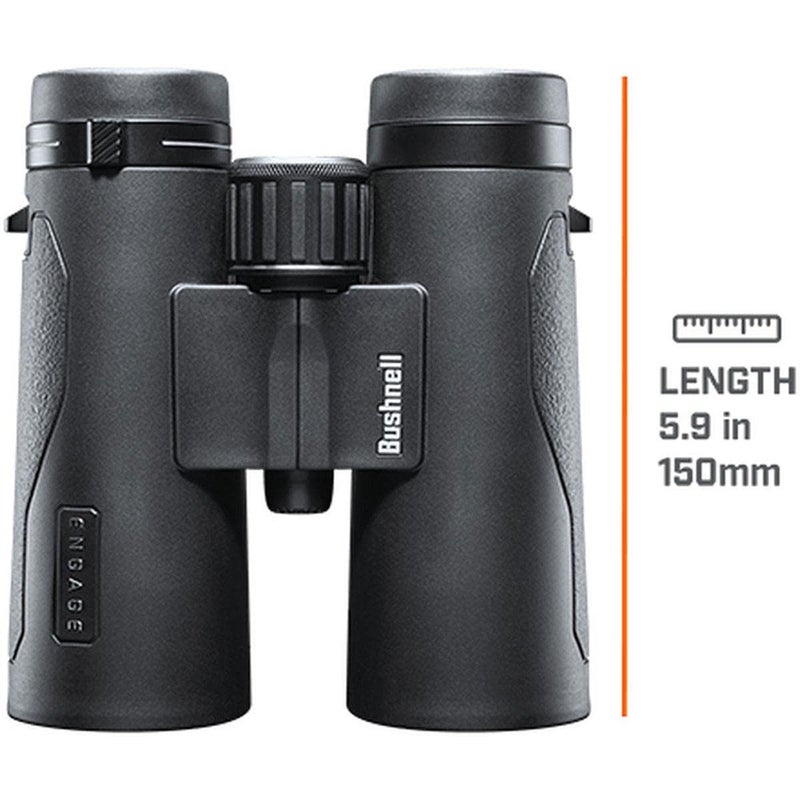 Bushnell Bushnell Engage X 10x42mm Binoculars, IPX7 Waterproof and Lightweight Binoculars for Hunting, Travel, and Camping in Black  - Image 5