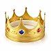 Adorox Gold Royal King Plastic Crown Prince Costume Accessory AdultK Kid 1 - Image 4