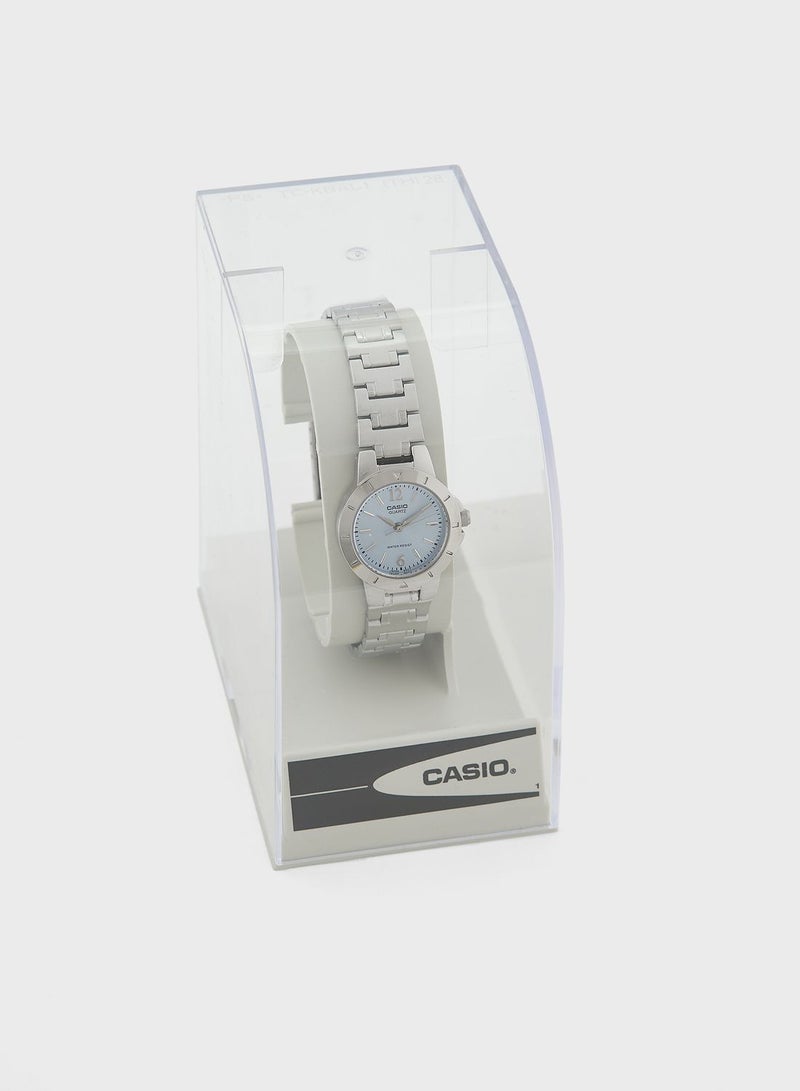 كاسيو ساعة يد بعقارب وسوار من الفولاذ - Image 5