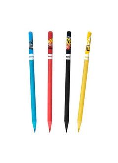 Scentco Disney Pixar Cars 3 Colored Smencils 4 Pack Of Scented Coloring Pencils  - Image 3