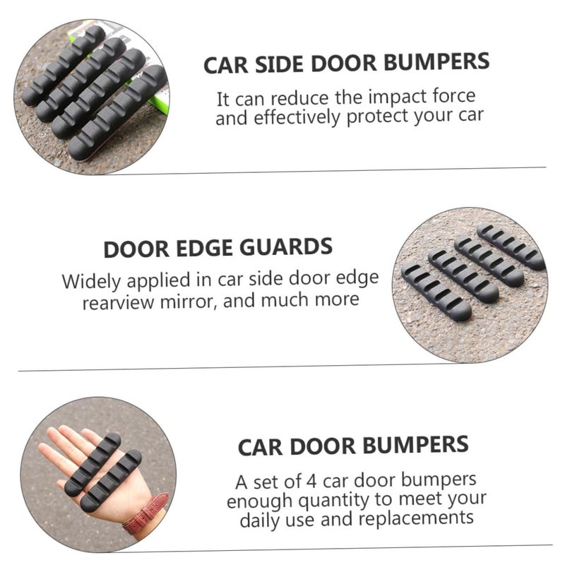 Adhesive Car Door Bumpers Collision Guards 4 Pieces Easy Installation 1 Pack - Image 4