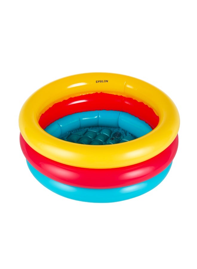 Epsilon Summer Set Pool- Safe Inflatable Pools for Swimming, |Perfect for Home, Picnic, Park | EPSSE1671 , Multicolor - Image 5