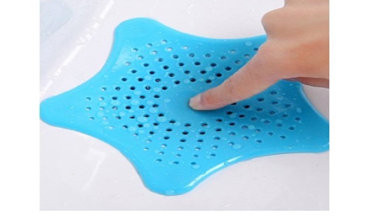 Param Silicone Bathroom Plug Trap Hair Catcher for Kitchen Sink (Medium, 8 x 12 x 8 cm, Multicolour) - Image 4