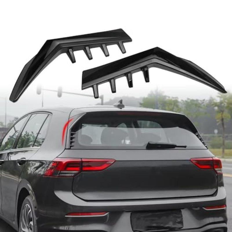 Rear Spoiler Black Aerodynamic Spoiler - Trunk Spoiler for Golf 8 Car Modification - Image 2