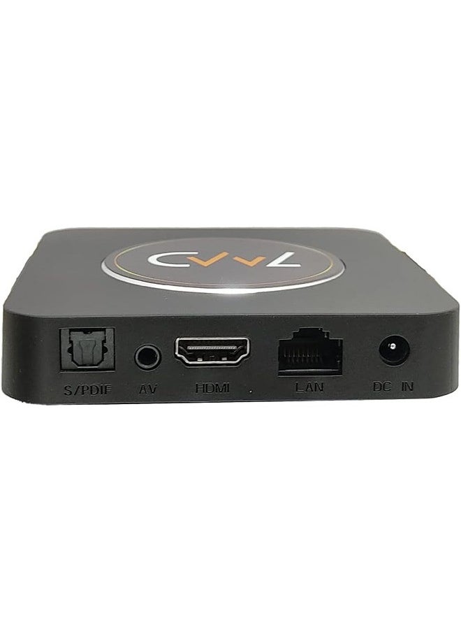 7MD - 7MD 4K Android TV Box WITH Bluetooth and Remote Control Features - Image 1
