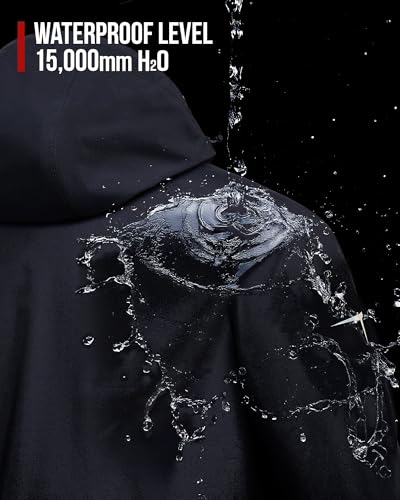 RIDEIRON Motorcycle Rain Gear, Rain Suit for Men & Women Waterproof Jacket and Pants Breathable Reflective Raincoat for Riding, Fishing, Golf, Hunting, Camping L - Image 3