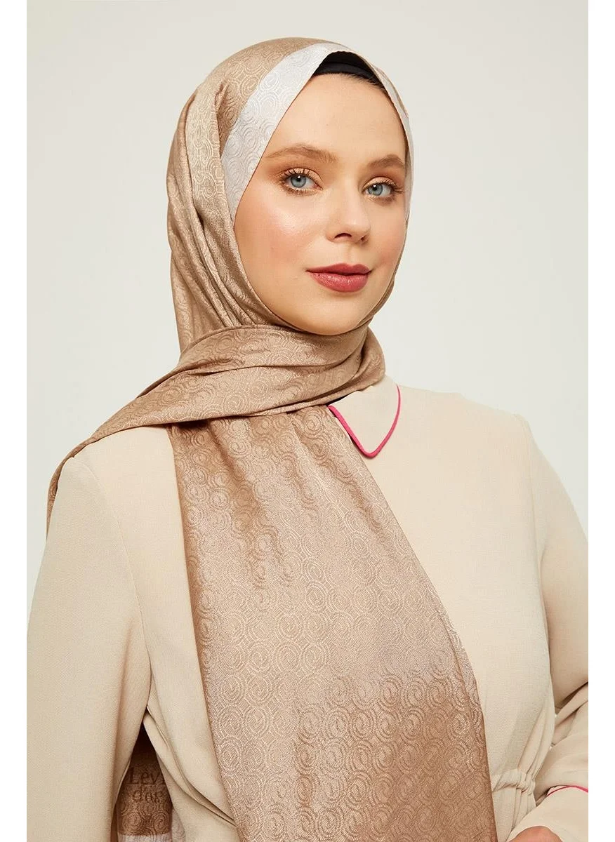 ليفيدور Mink Ring Pattern Monogram Shawl