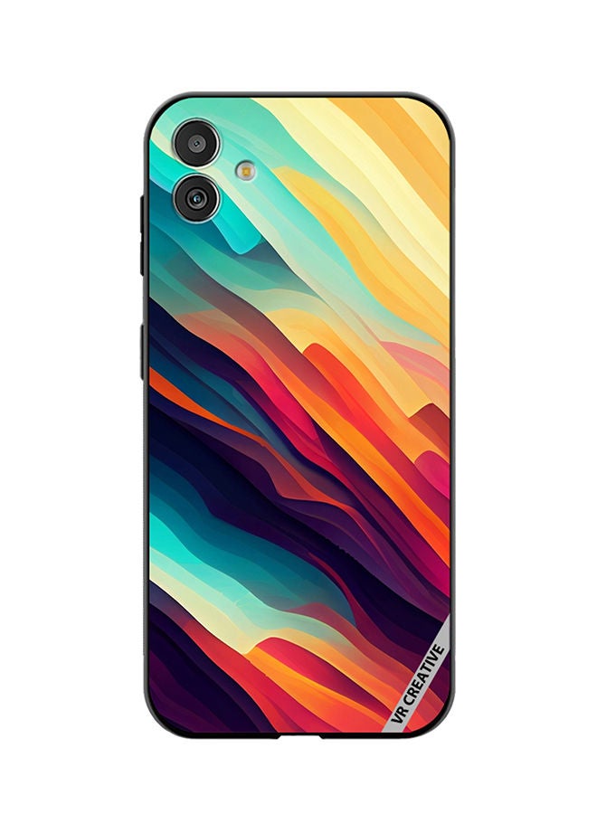 VR CREATIVE Protective Case Cover For Samsung Galaxy M13 5G Abstract Colorful  With Gradient Patterns Design Multicolour - Image 1