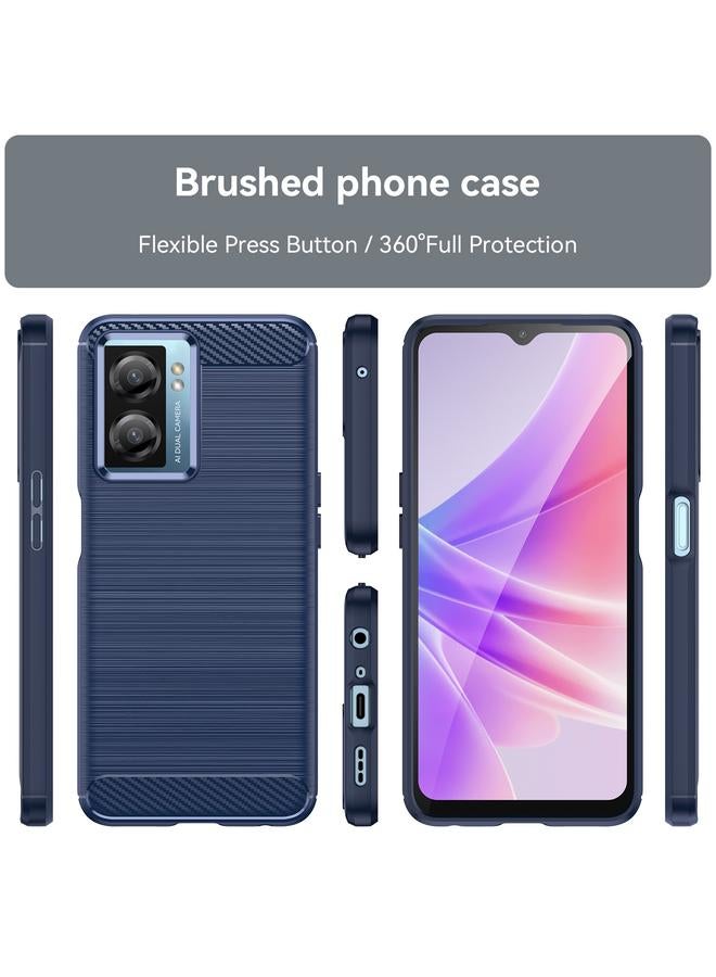 S-TOP Case For OnePlus Nord N20 SE Brushed Texture Carbon Fiber Shockproof TPU Phone Case - Image 2
