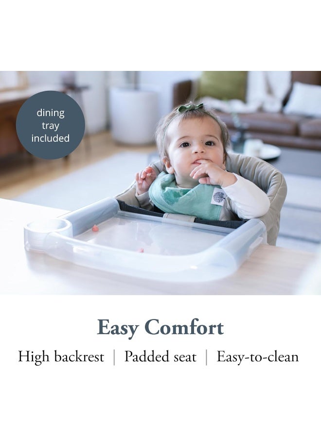 Inglesina Dining Table Chair Plus Tray, Cream - Image 4