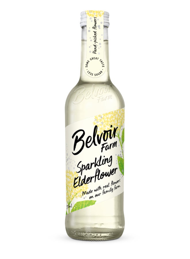 Belvoir Farm Elderflower Sparkling Drink 275ml - Image 1