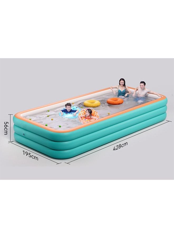 NKX - Inflatable 3 Layer Swimming Pool 428 CM - Image 1