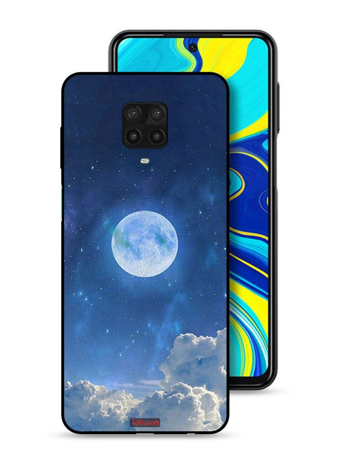 Tolwak Xiaomi Redmi Note 9 Pro Protective Case Cover Moon Clouds  - Image 1