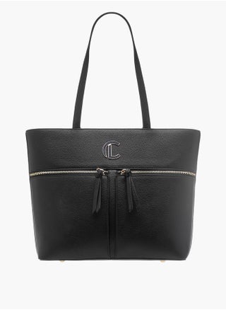 Womens Monogram Print Tote Bag With Zip Closure And Handles - pzsku/Z7199B7F9A2CF3649CDCEZ/45/_/1736265894/9a50a776-d3f8-4282-9a99-48821a876617