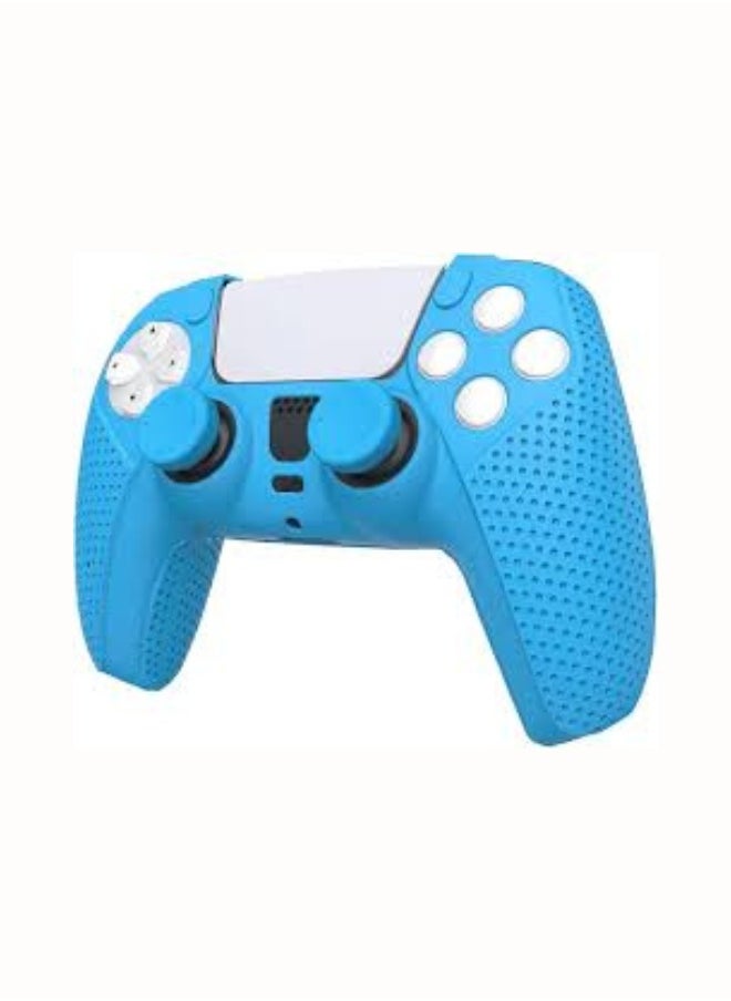 DOBE Silicone Protective Kit For PS5 Controller-Blue  - Image 2