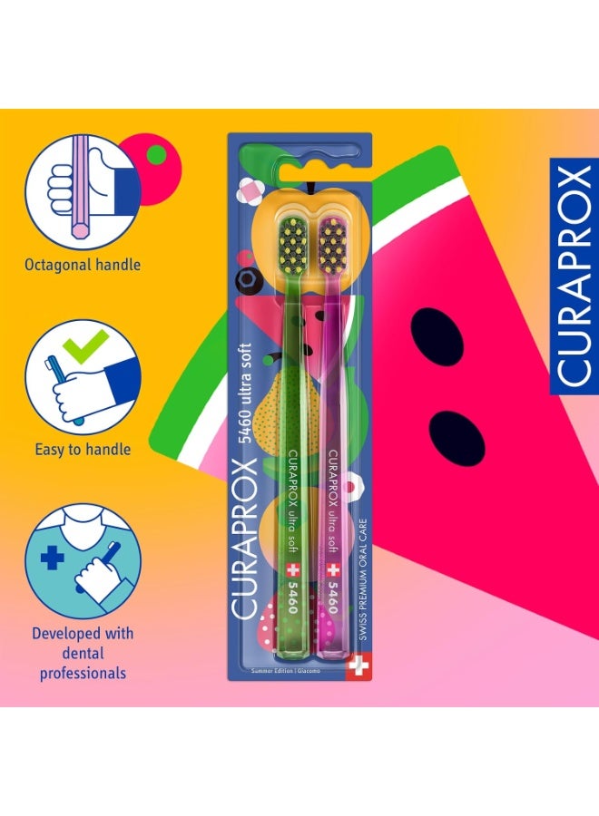 Curaprox 5460 Ultra Soft  Summer Edition 25 -Dua pack - Image 3