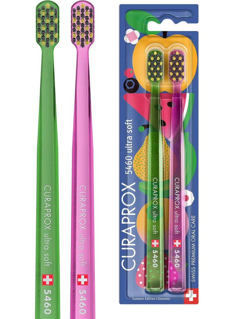 Curaprox 5460 Ultra Soft  Summer Edition 25 -Dua pack - Image 1