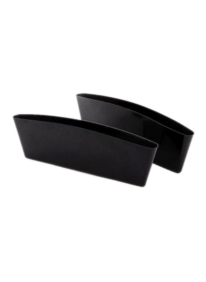 NIBEMINENT 2-Piece Car Seat Gap Filler Organizer